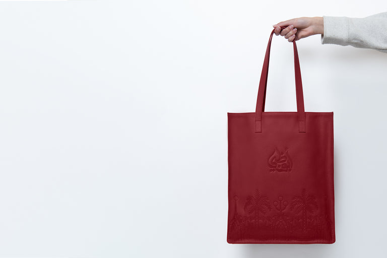 Abu Dhabi Leather Tote Bag 2025