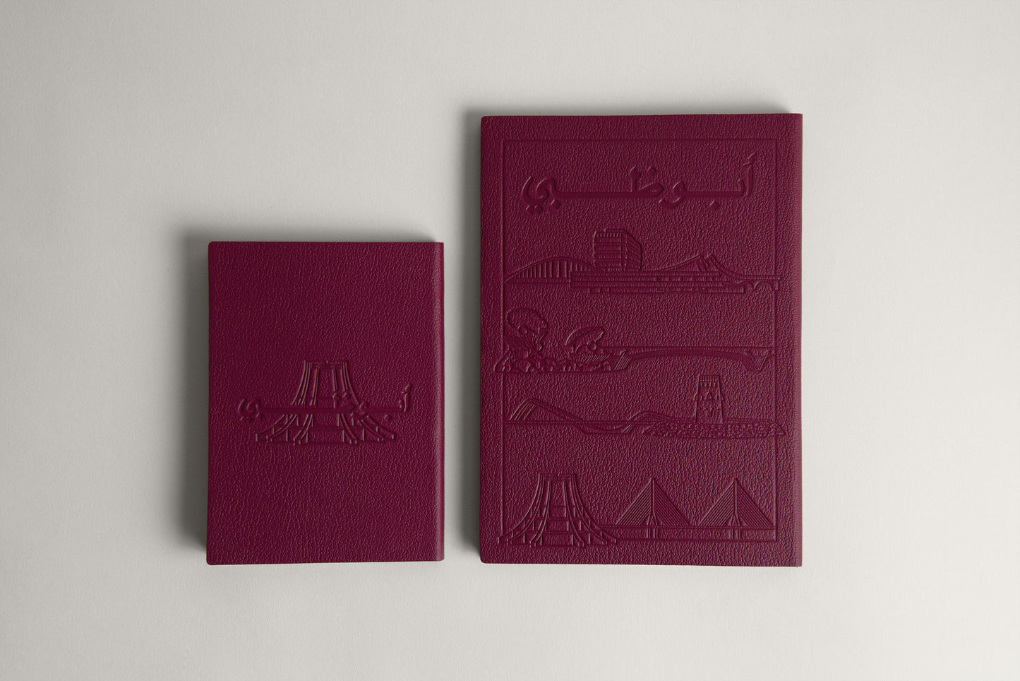 Abu Dhabi Leather Notebooks set 2024
