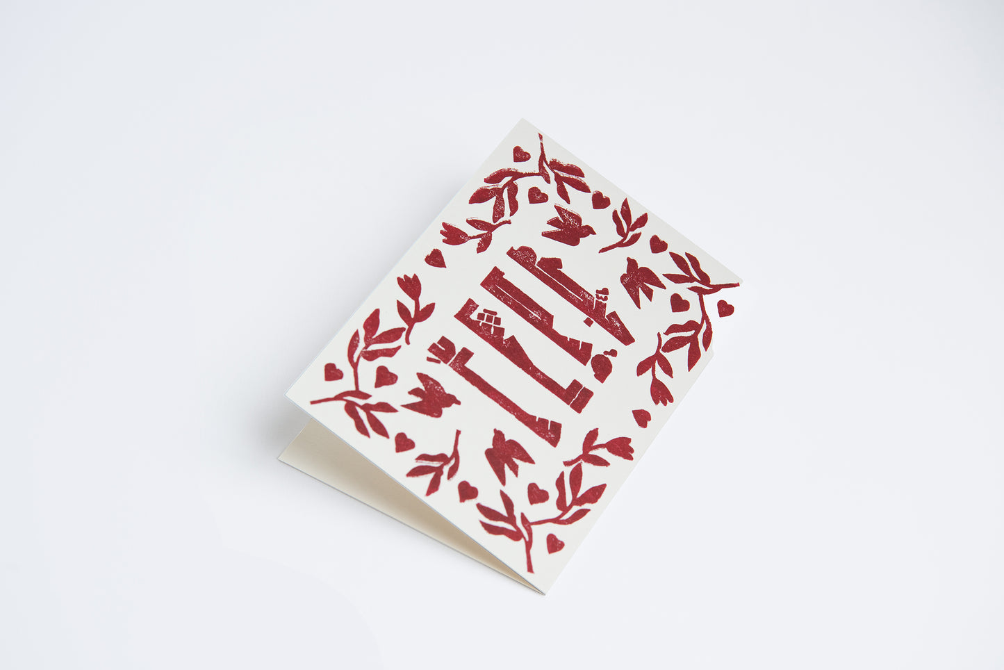 Greeting Card - Red