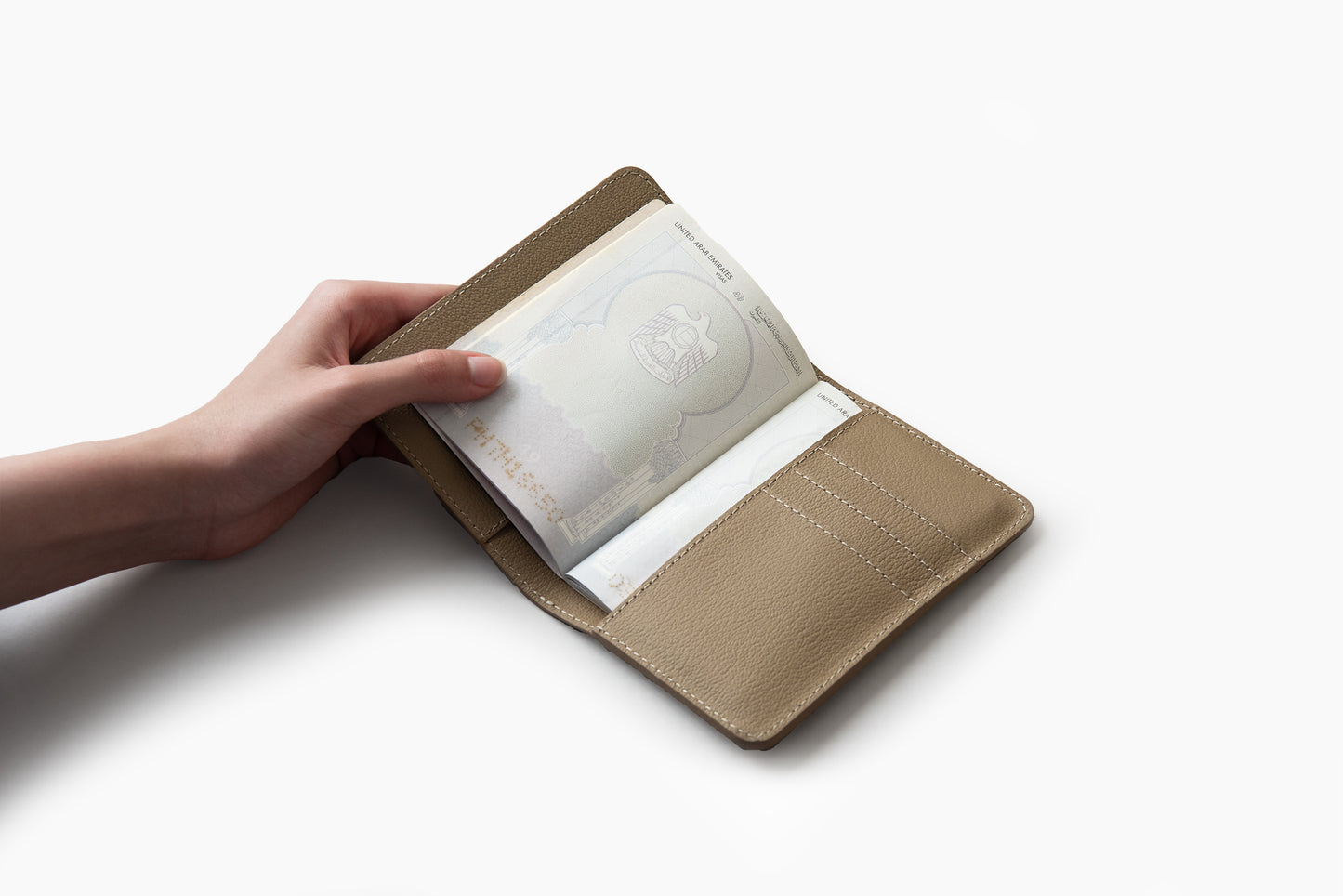 Zayed Passport Cover